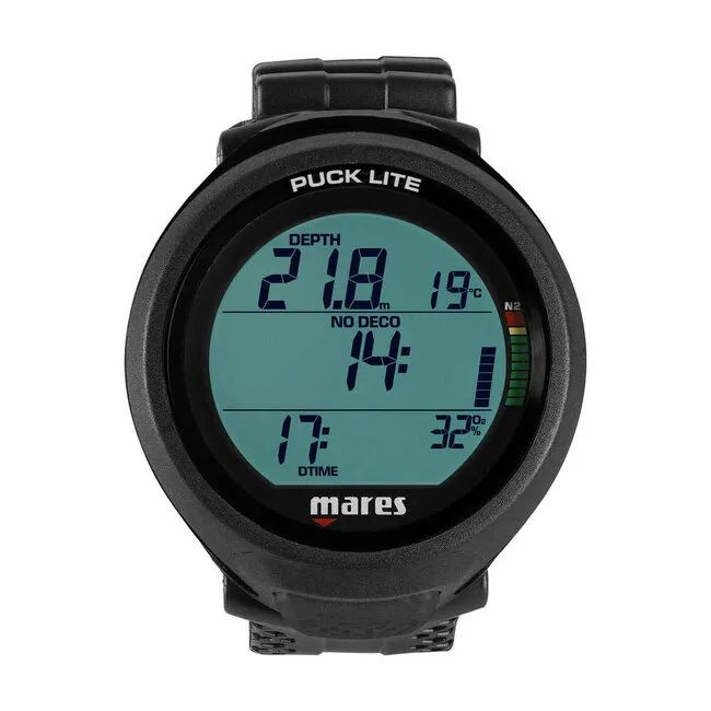 Mares Puck Lite Dive Computer (Black)