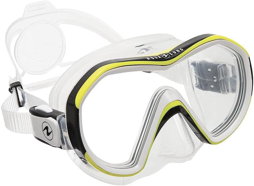 Aqualung Reveal X1 Mask - Clear/Yellow