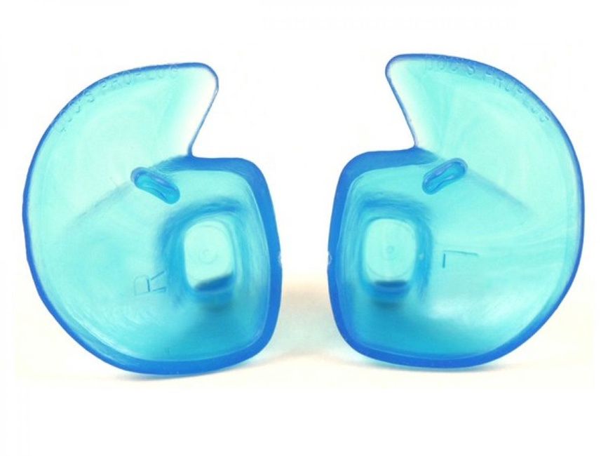 Doc's ProPlugs Swimming Blue Non-Vented Earplugs, Color: Blue, Size: Tiny