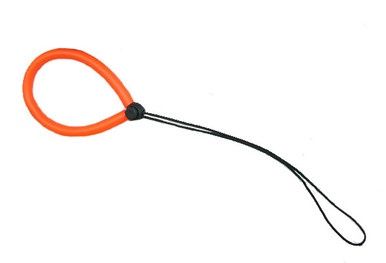 Storm Scuba Divers Wrist Lanyard With Cord Lock, Color: Orange