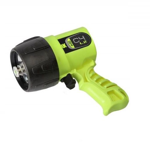 Underwater Kinetics C4 eLed Dive Light (L2), Color: Yellow
