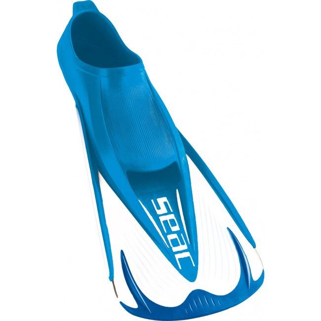 SEAC Team Full Foot Exercise Fin, Color: Blue, Size: 8