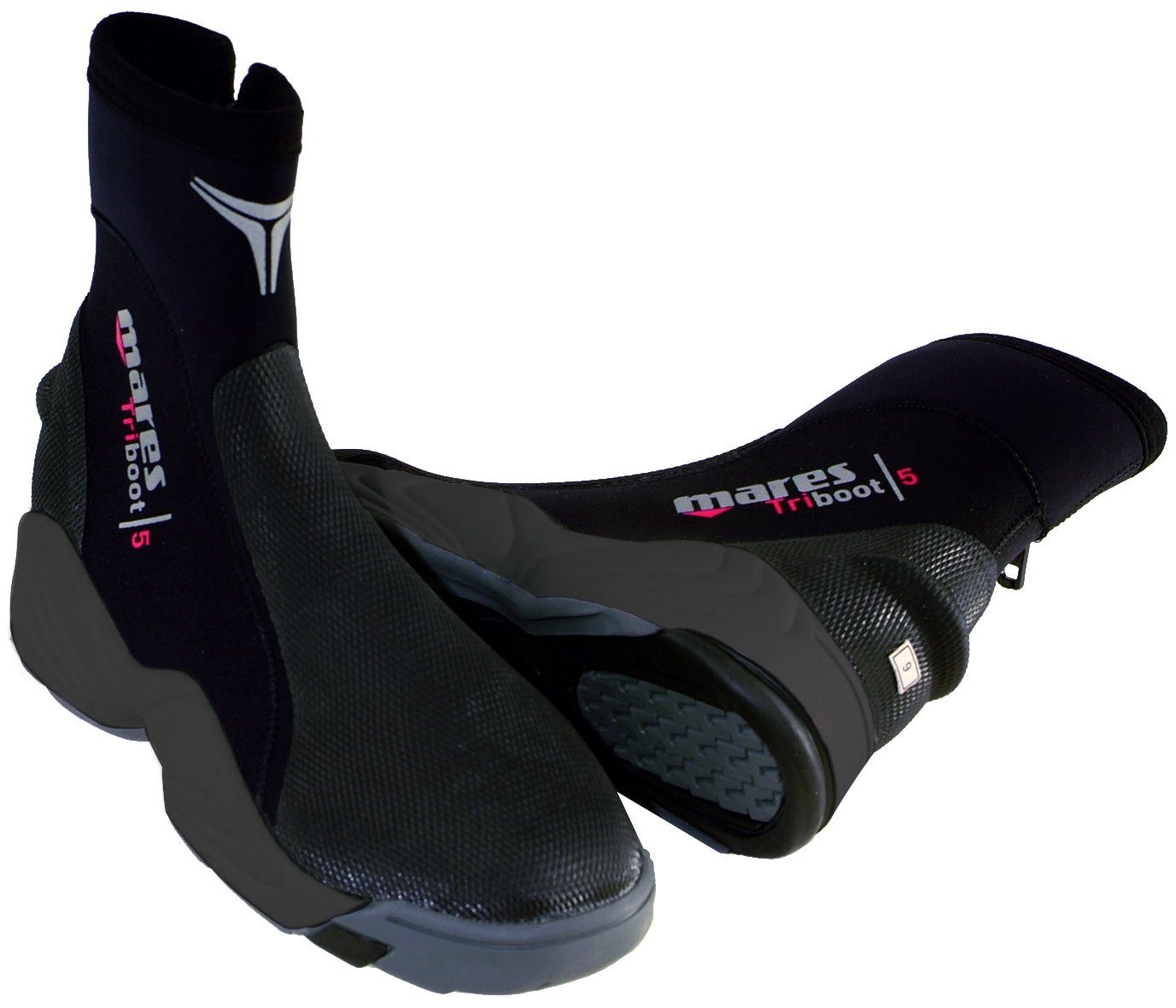 Mares 6.5mm Trilastic Dive Boot, Size: 5