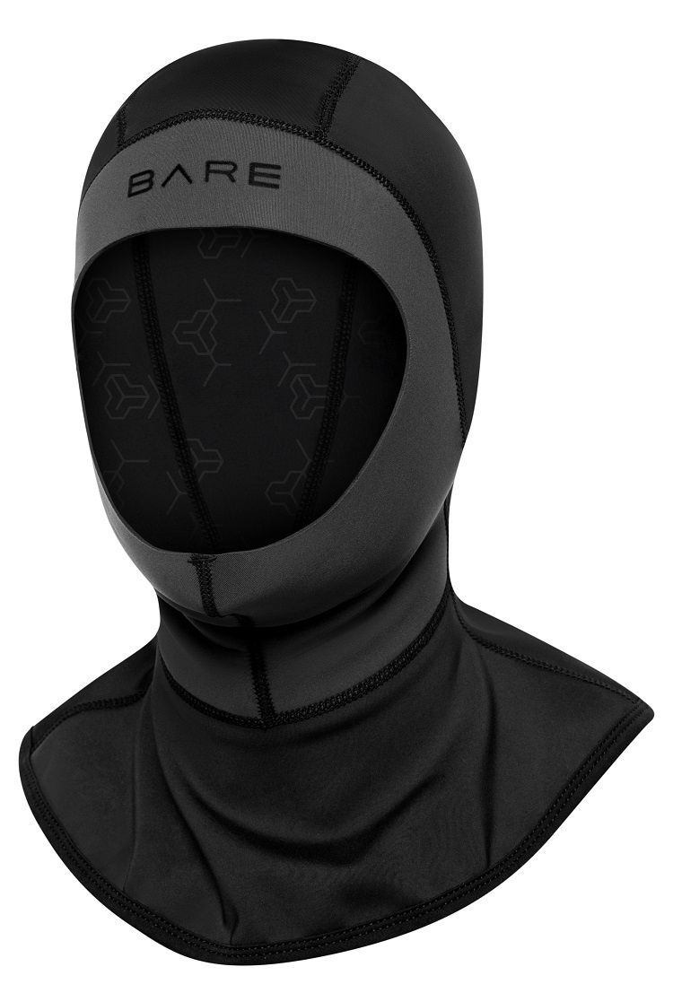 Bare Exowear Hood Unisex - Black, Color: Black, Size: Small