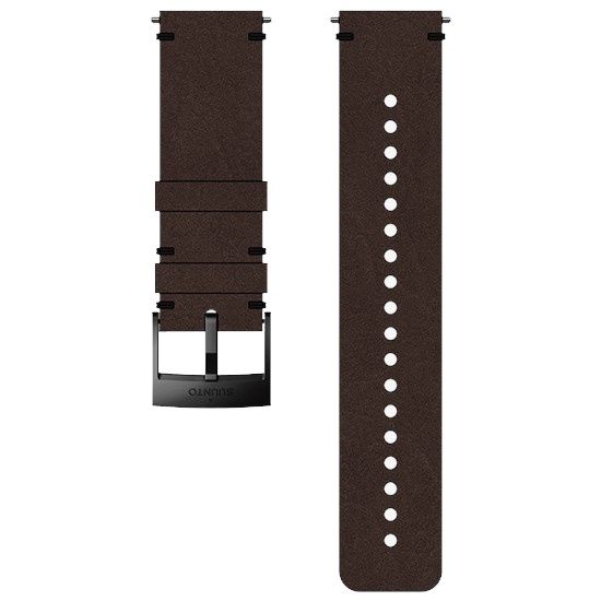 Suunto D5 24mm Urban Leather Strap (Non Dive), Color: Black/Brown, Size: Medium