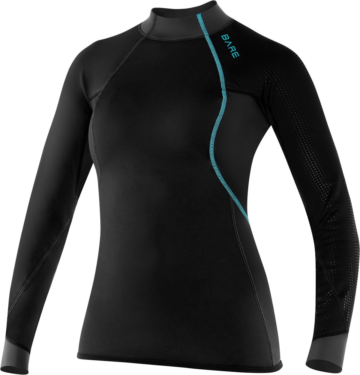 Bare Exowear Women's Top - Black, Color: Black, Size: Size 14
