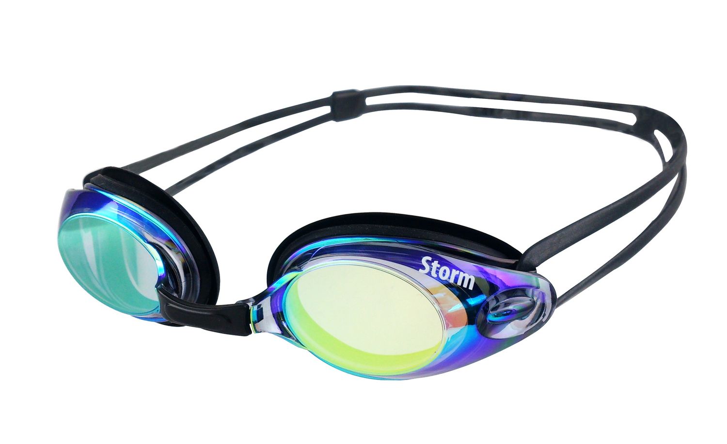 Storm Tsunami UV Swim Goggle, Color: Gold