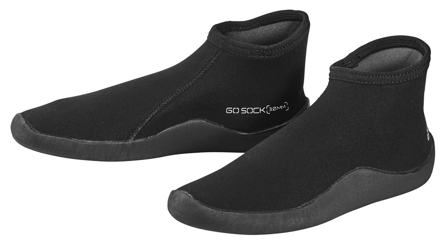 Scubapro Go Sock 3mm Thin Sole - Black, Size: X-Small