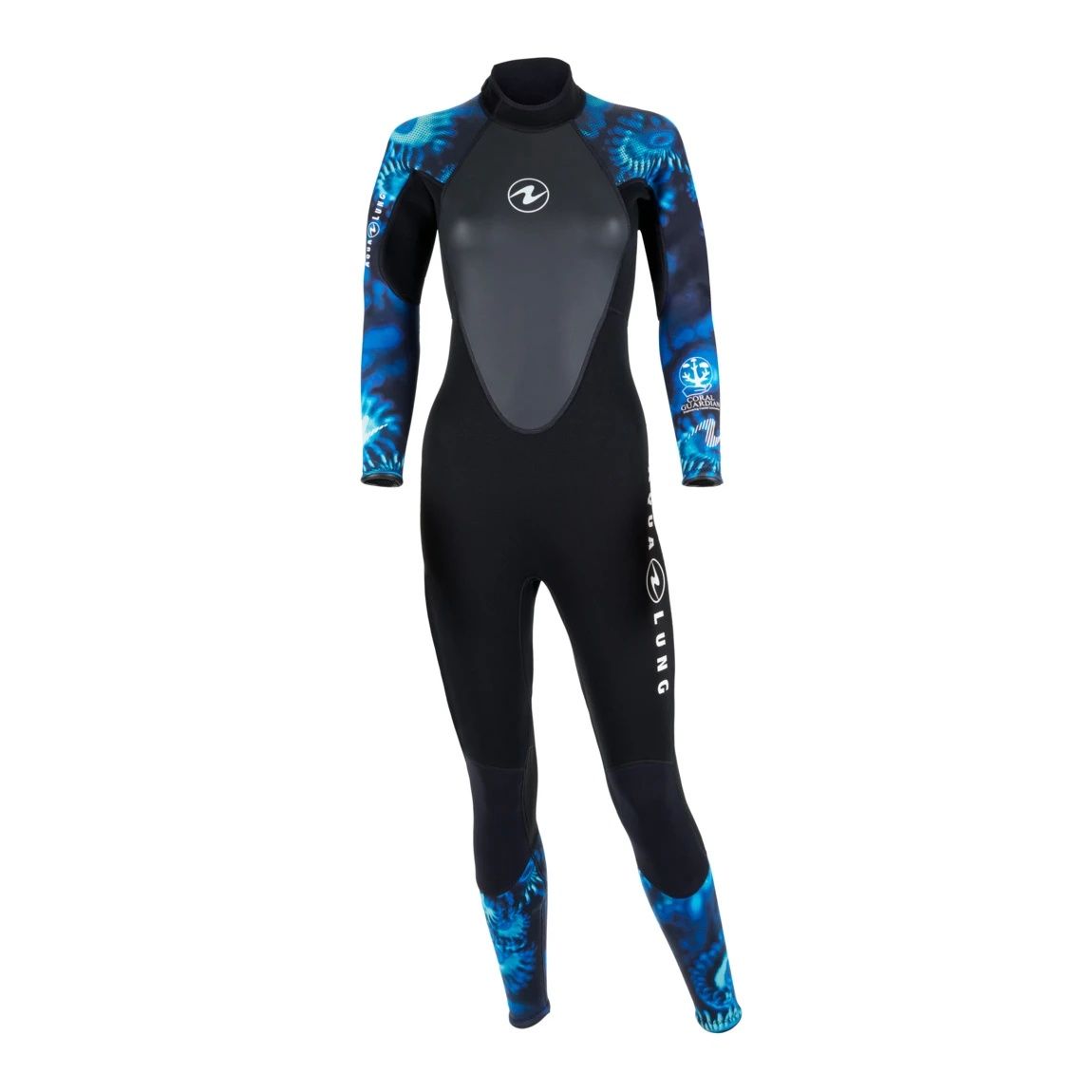 Aqualung Women's Hydroflex 3mm Wetsuit, Camo Blue, Size: Large