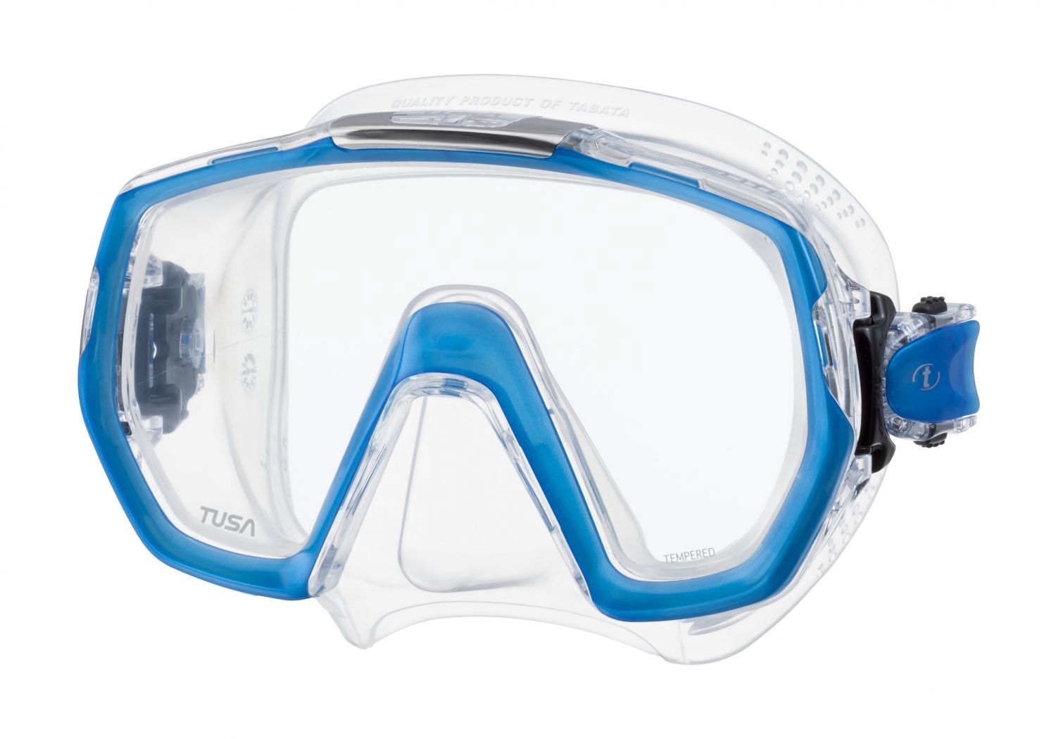 Tusa Freedom Elite Mask, Color: Fish Tail Blue
