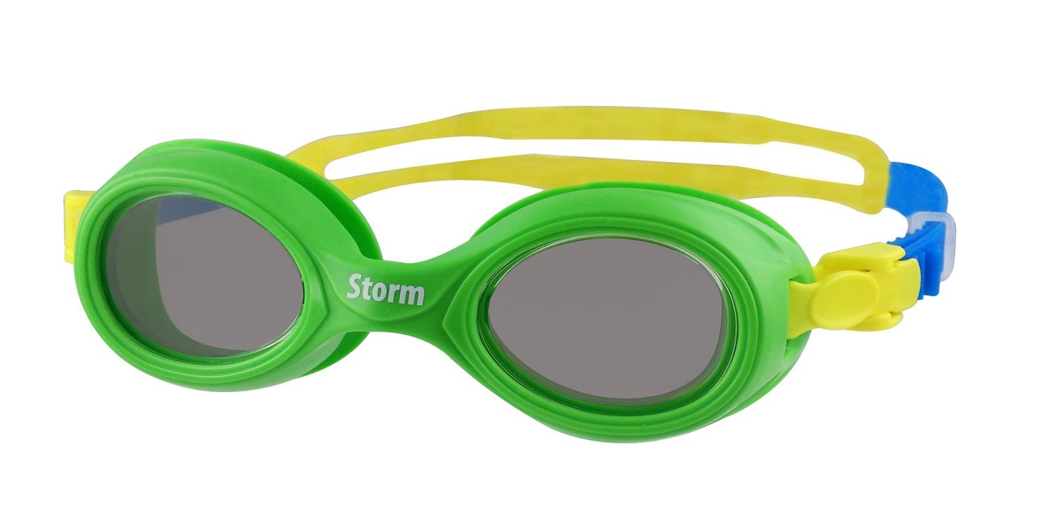Storm Li'l Swimmer Kids Swim Tinted Goggles, Color: Green