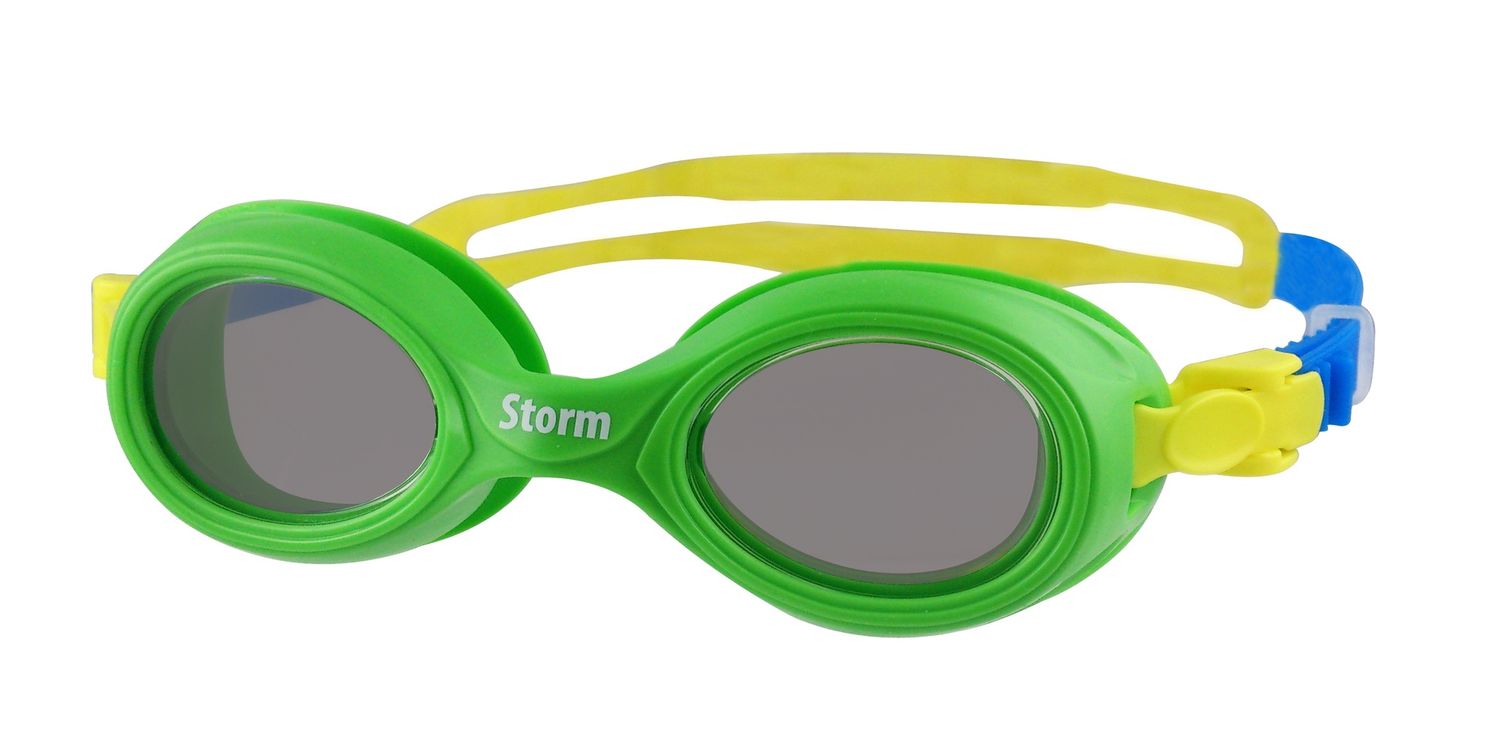 Storm Li'l Swimmer Kids Swim Tinted Goggles, Color: Green