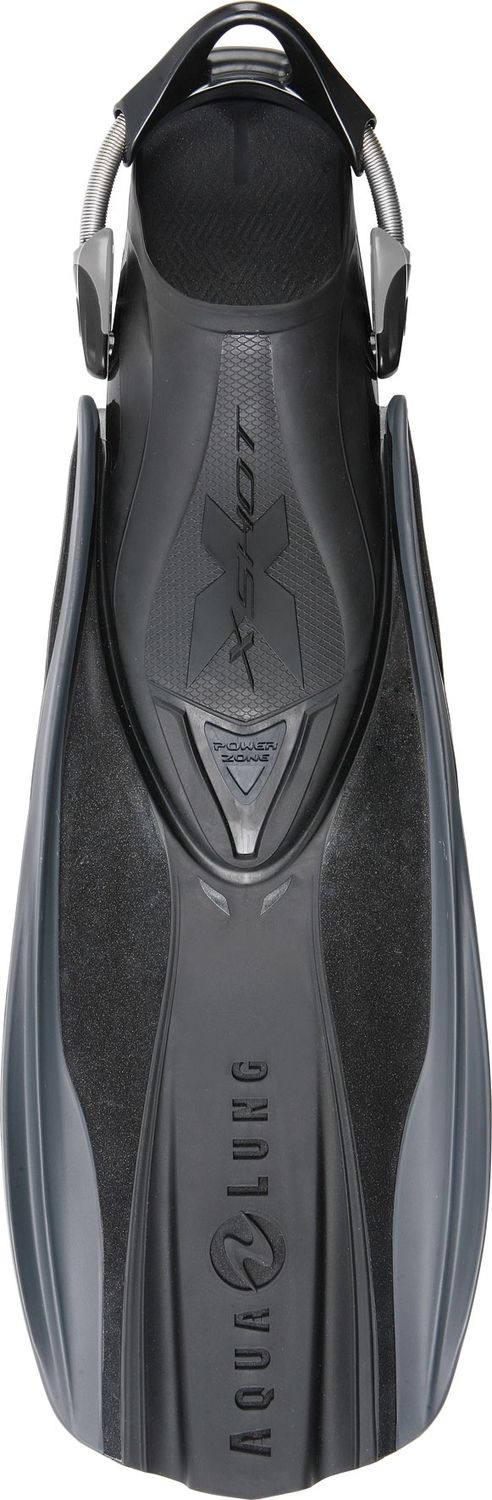 Aqua Lung X Shot Adjustable Strap Fins, Color: Black, Size: Small