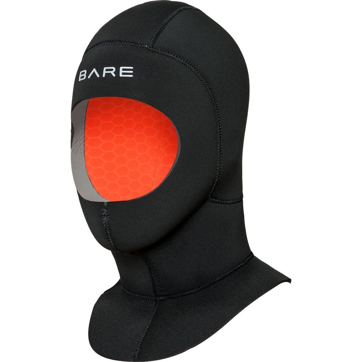 Bare 7mm Ultrawarmth Coldwater Hood, Color: Black, Size: X-Small