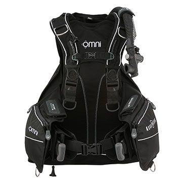Aqua Lung Omni BC, Color: Black, Gray, Size: Small