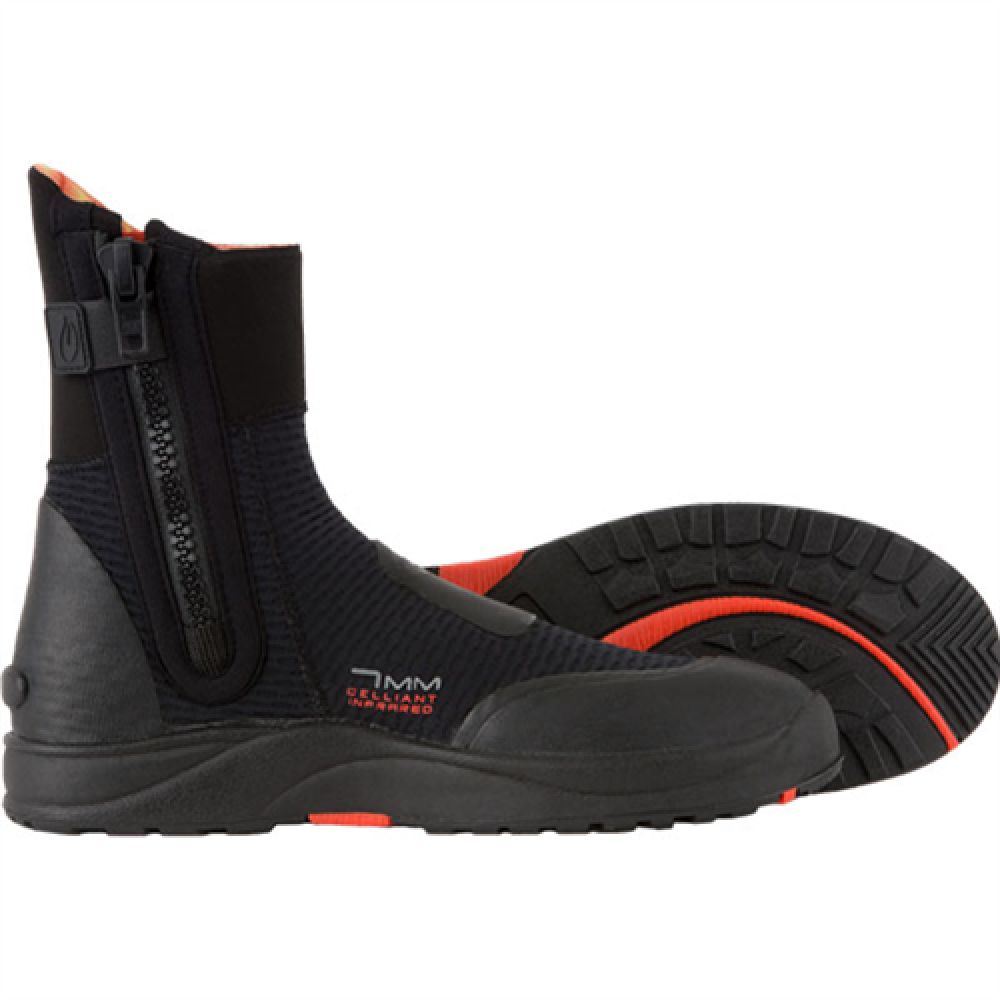 Bare 7mm Ultrawarmth Boot - Black, Color: Black, Size: 4
