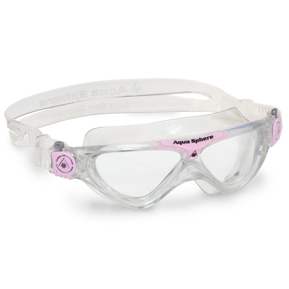 Aquasphere Vista Jr - Clear Lens, Color: Light Pink