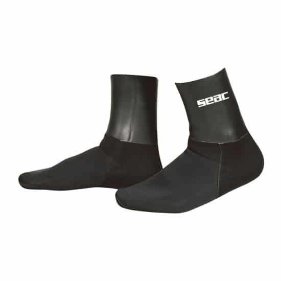 SEAC Anatomic 5mm Socks, Color: Black, Size: Large