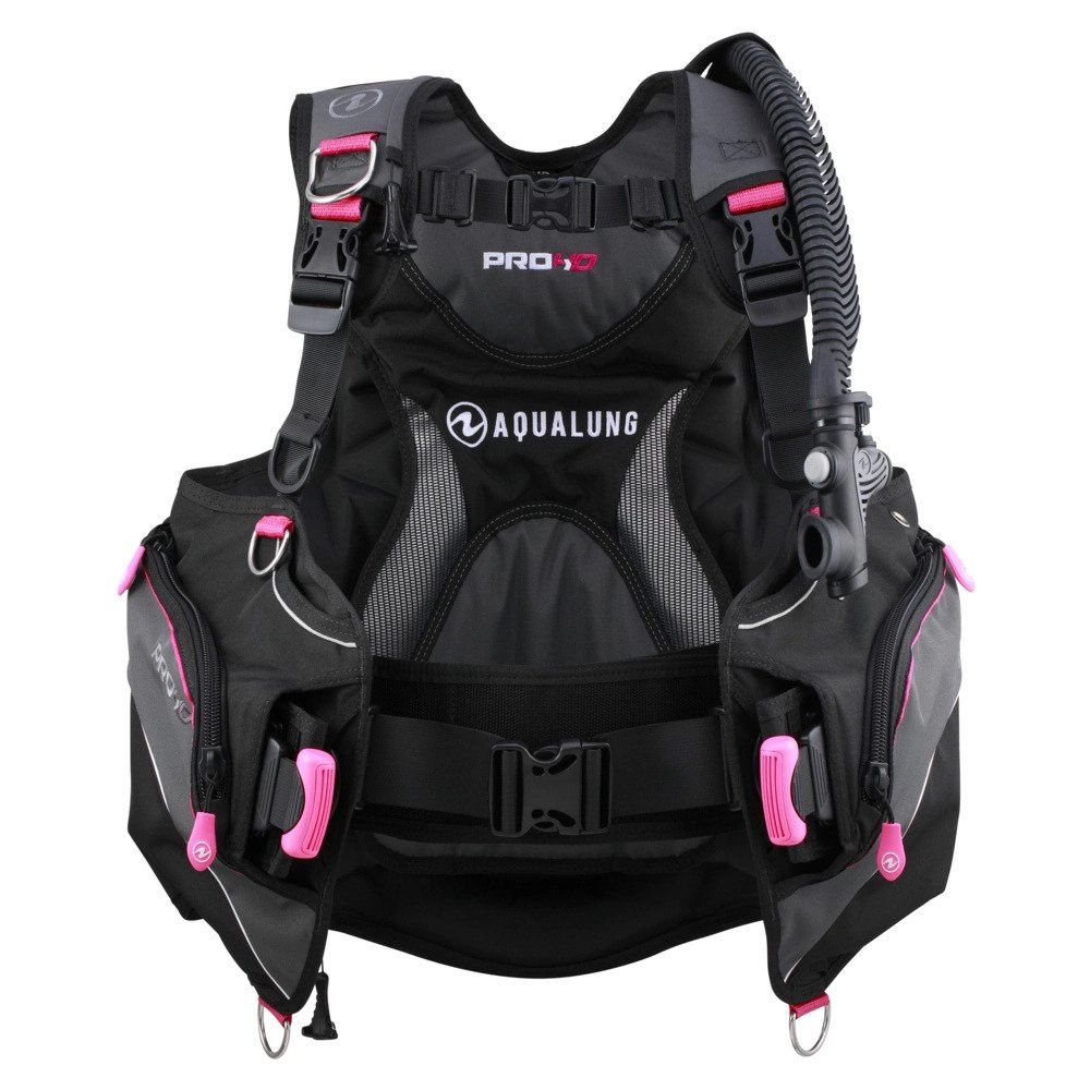 Aqua Lung Pro HD BCD - Women - Black/Pink, Color: Black/Pink, Size: Small