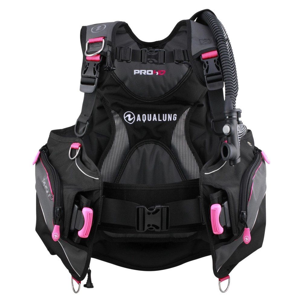 Aqua Lung Pro HD BCD - Women - Black/Pink, Color: Black/Pink, Size: Small