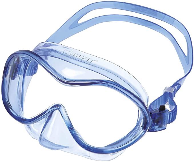 SEAC Baia Kid's Goggles, Color: Clear/Aquamarine