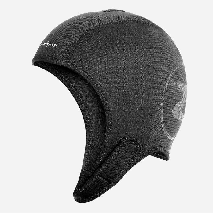 Aqua Lung 3mm Seawave Cap, Color: Black, Size: X-Small