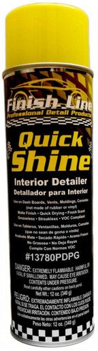 Finish Line Quick Shine - Professional Auto Interior Detailer