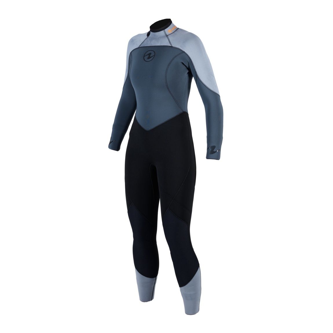 Aqualung Women's Aquaflex 5mm Wetsuit, Grey/Orange, Size: Large