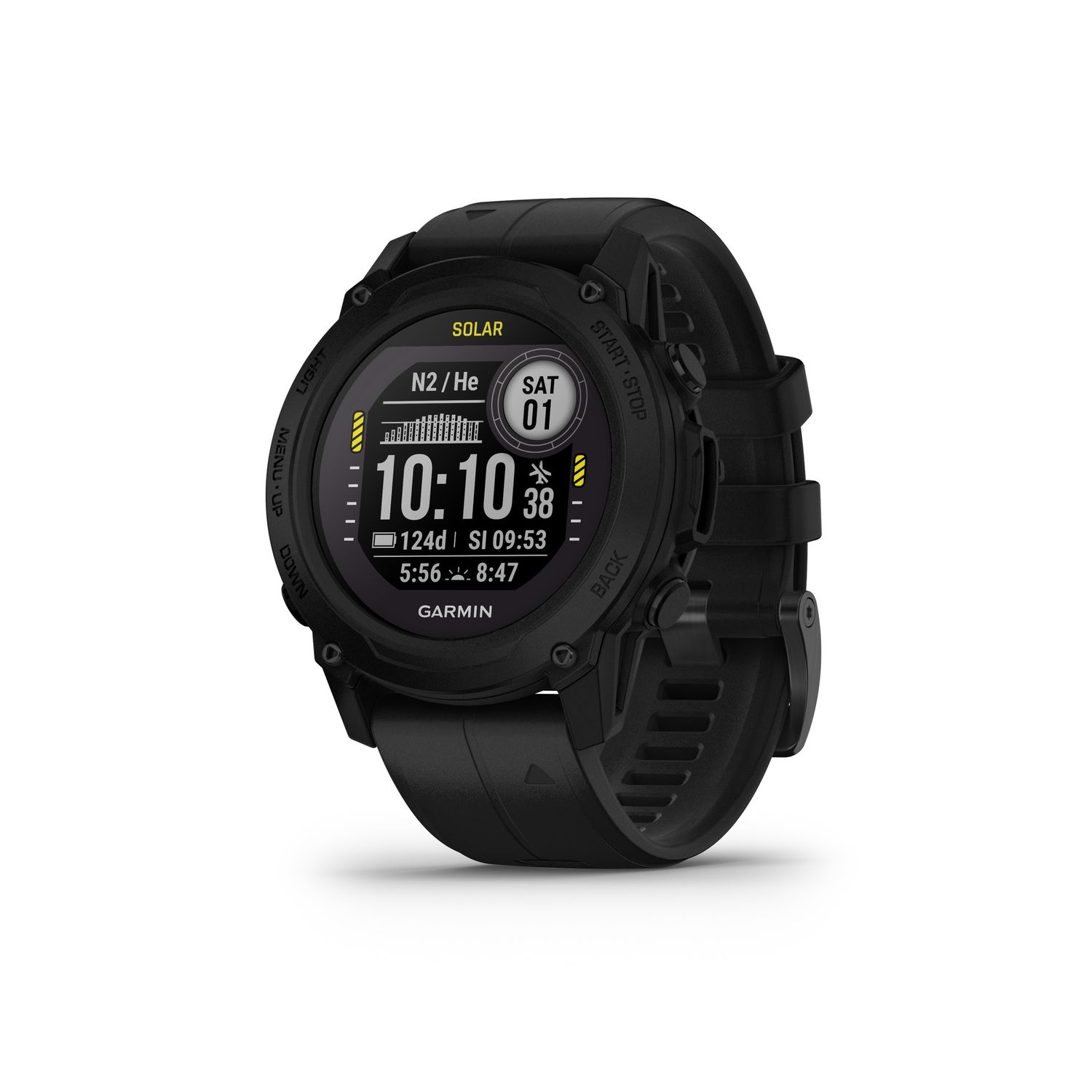 Garmin Descent™ G1 Solar, Color: Black