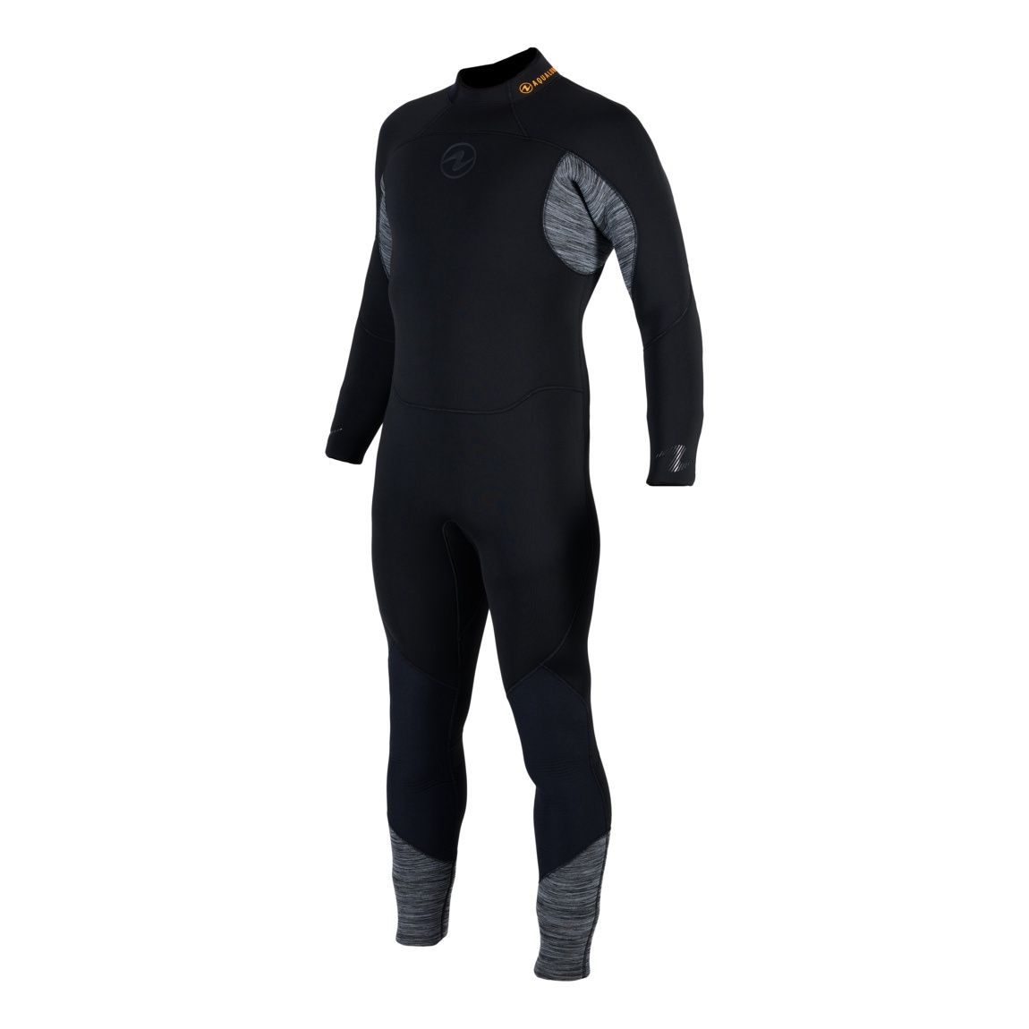 Aqualung Men's Aquaflex 7mm Wetsuit, Black/Grey, Size: Medium