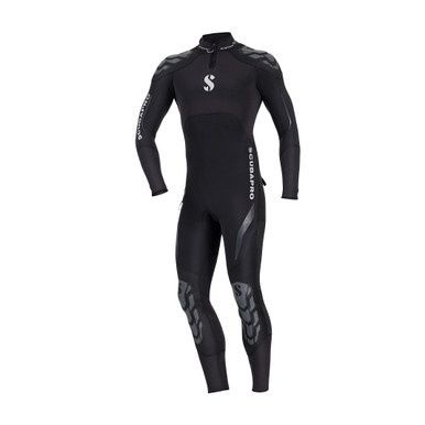 Scubapro Men's Everflex 3/2mm Yulex Steamer Wetsuit - Black, Size: X-Large