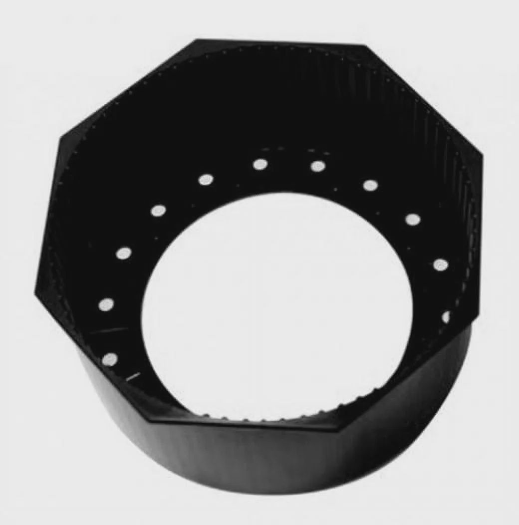 7.25" PE ALUM TANK BOOT, Color: BLACK, Size: 7.25IN