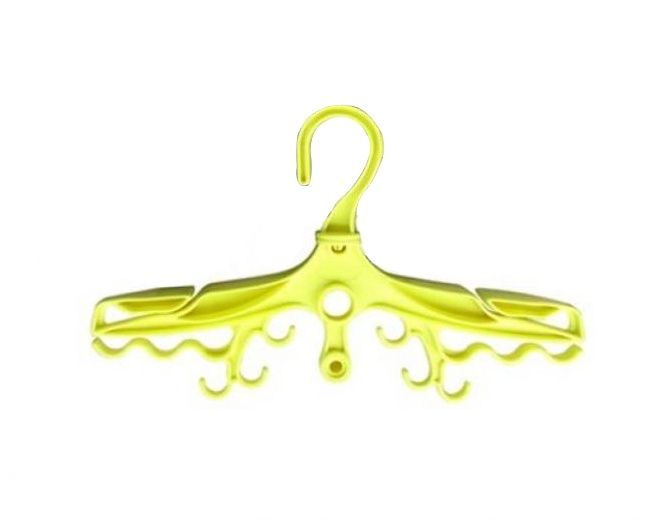 Storm Accessory Hanger w/DIN, Color: Yellow