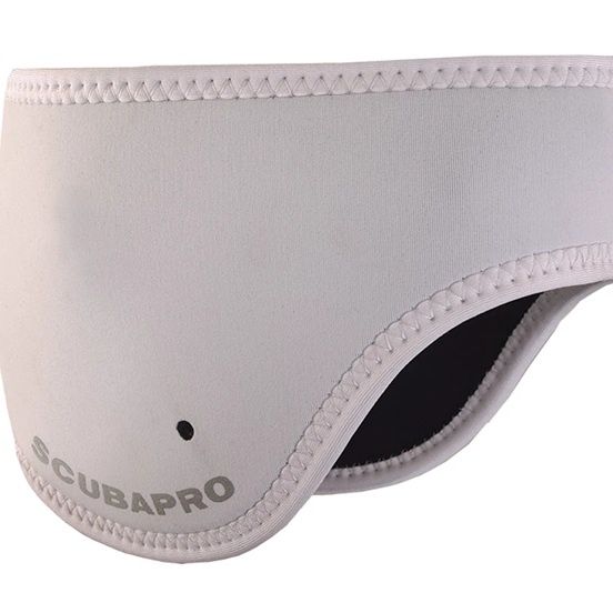 NLA - Scubapro 3mm Neoprene Head Band (NLA), Color: White, Size: Large/X-Large