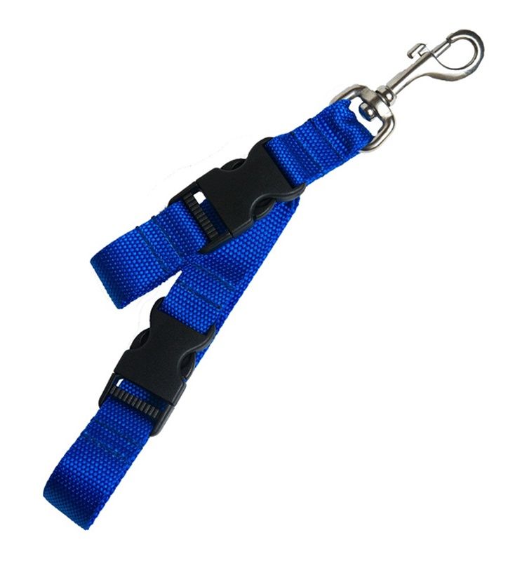 STORM FIN HOLDER W/ MASK KEEPER, Color: BLUE