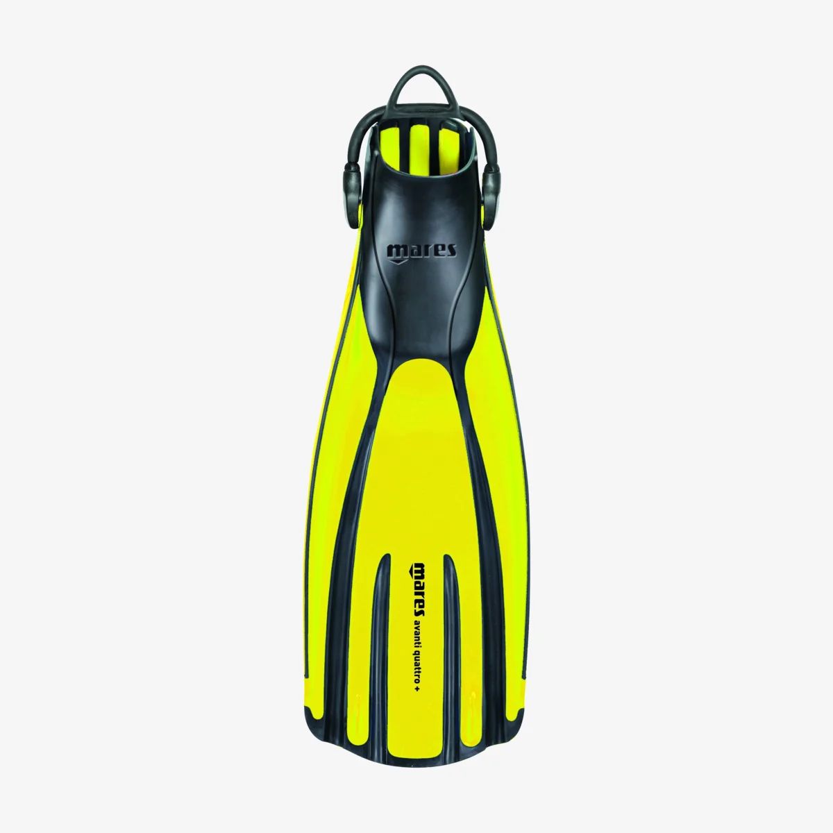 Mares Plana Avanti Quattro + Scuba Diving Fins, Color: Royal Yellow, Size: X-Large
