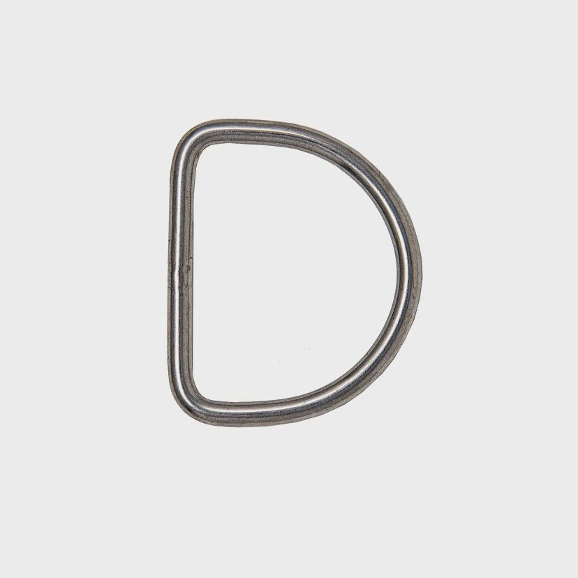 Scubapro D-Ring - Stainless, 50mm, Type: Straight