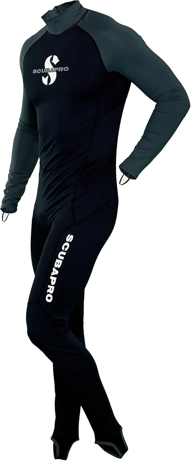 Scubapro Dive Skin Steamer Men's (UPF50), Graphite, Size: Medium