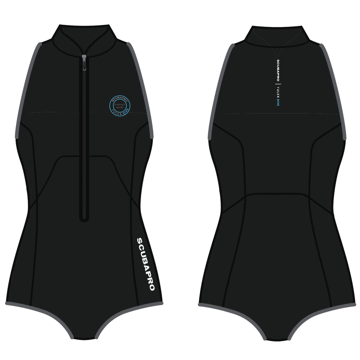 Scubapro Women's Everflex 2mm Yulex Swimsuit, Size: Large