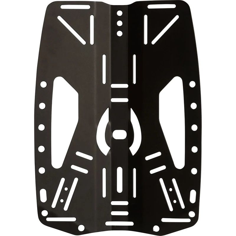Hollis Aluminum BACKPLATE, BLACK, 2.0