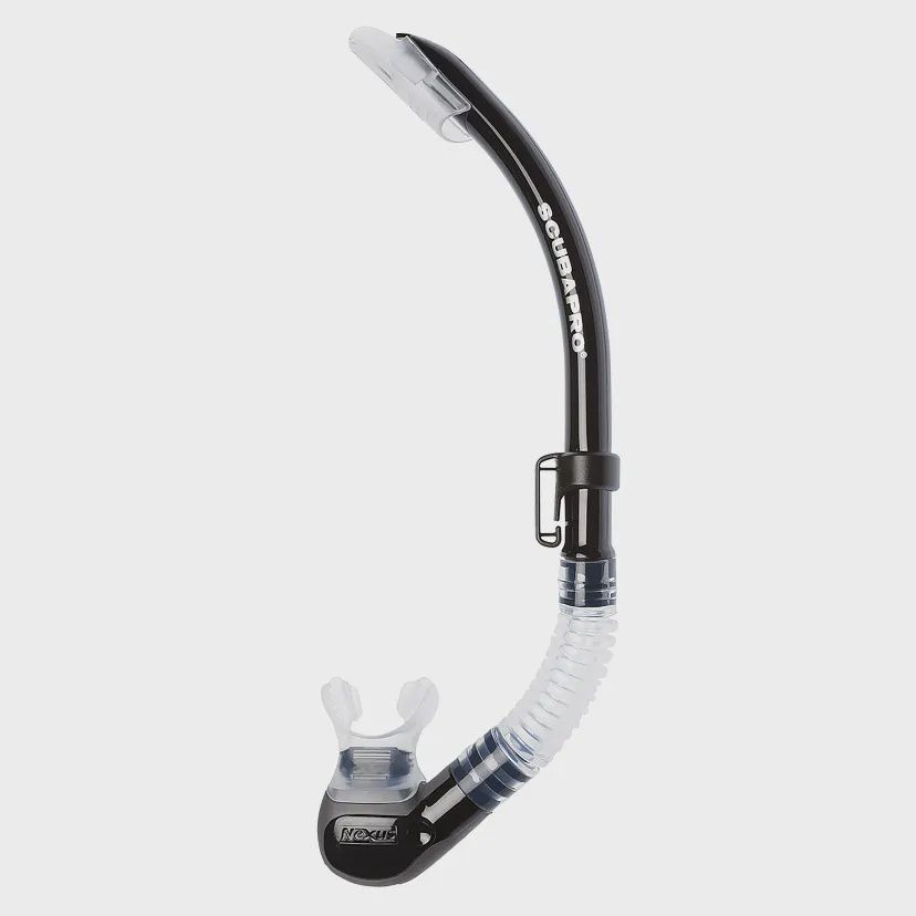 Scubapro Nexus Semi-Dry Snorkel, Color: Black