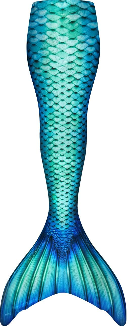 Fin Fun Aquamarine Mermaid Tail - Tail Only, Size: Kids - 6