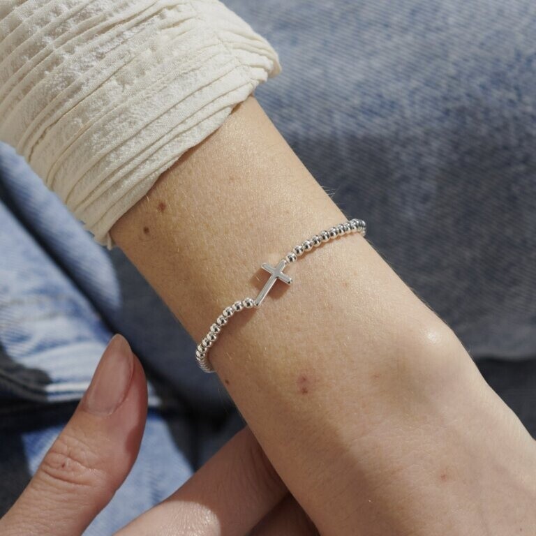 A Littles &amp; Co. Bracelet, Color: Silver, Type: A Little Faith