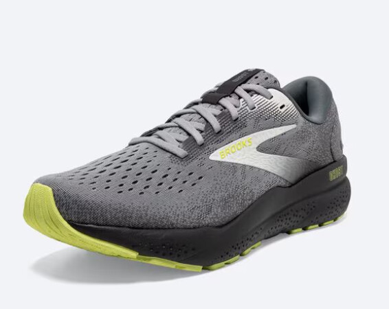 Men&#39;s Ghost 16 - SALE - MSRP: $140 - 30% Off, Color: 040 - Primer/Grey/Lime, Size: 8.5, Width: Medium (1D)