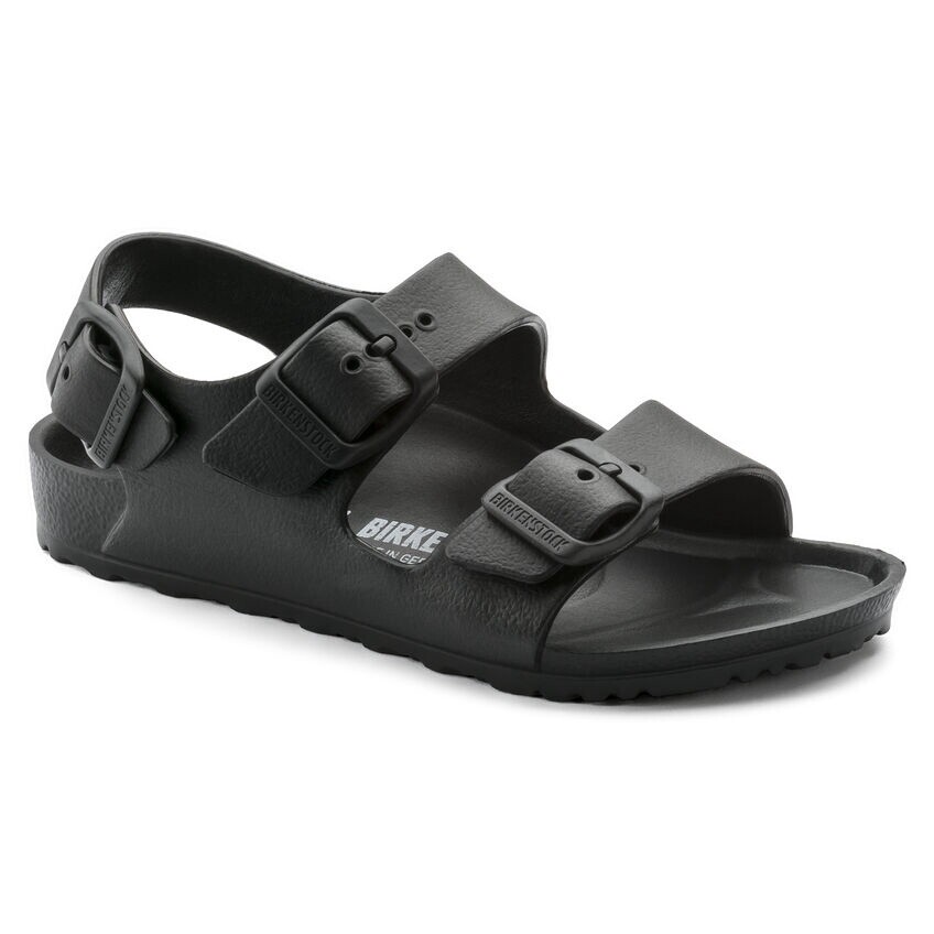 Milano Eva Kids, Size: 24/6LK, Width: Narrow, Color: Black
