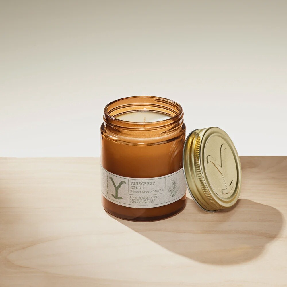 Yellowstone 8 oz. Candle, Type: Pinecrest Ridge