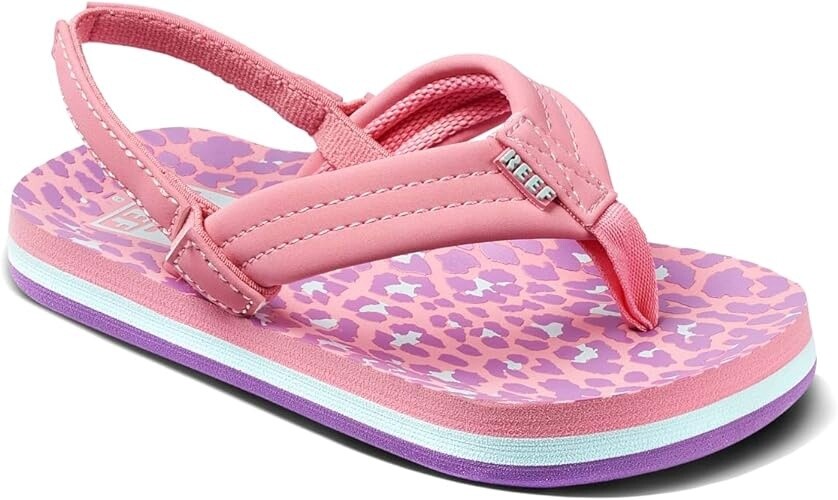 Girls | Little AHI, Color: Pink Leopard, Size: 5