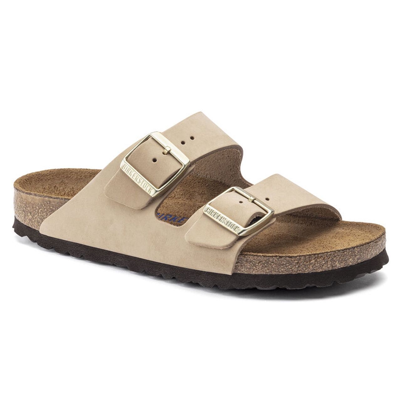 Arizona | Nubuck Leather | Soft Footbed, Size: 37/ 6-6.5, Color: Sandcastle Nubuck, Width: Regular