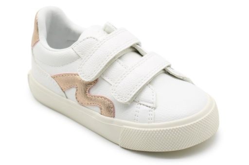 Vice Oxford | Toddler | SALE | MSRP: $35 | 20% Off, Colour: White/Rose Gold, Size: 12