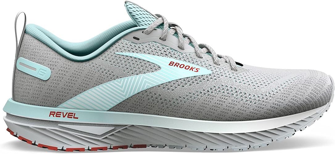 Women&#39;s Brooks Revel 6 - SALE - MSRP: $100, Size: 7, Color: Alloy/Blue/Oyster